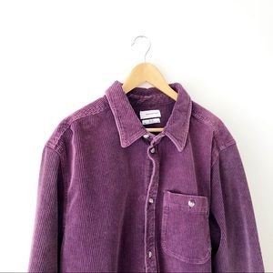 SOLD Urban Outfitters Purple Corduroy Shirt Jacket
